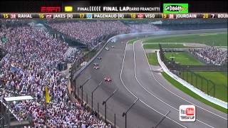 2012 Indianapolis 500 finish [upl. by Adnawak127]