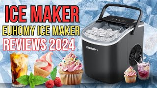 EUHOMY Ice Maker Review Fast Efficient and Easy to Use [upl. by Selbbep517]