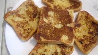 FRENCH TOAST PAIN PERDU SIMPLE ET RAPIDE [upl. by Yldarb728]