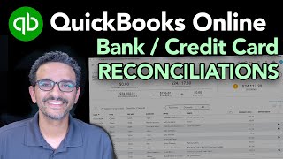 QuickBooks Online 2024 How to Reconcile your Bank [upl. by Naihs]