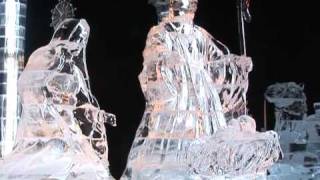 Des sculptures de glace chinoises au coeur de Washington [upl. by Irat]