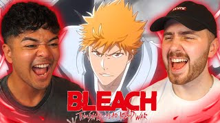 ITS FINALLY BACK  BLEACH TYBW PART 3 TRAILER 4 REACTION [upl. by Gee]