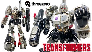 The PERFECT LiveAction MEGATRON Design Threezero MDLX Transformers G1 Action Figure Review [upl. by Adiv]