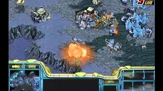 20090128 바투 스타리그 16강 와일드카드 6강 A조 2경기 메두사 박성균Terran vs 김윤중Protoss [upl. by Dambro]