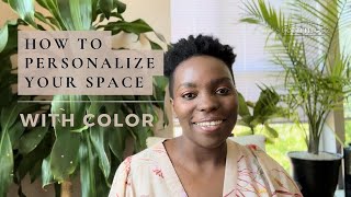 How to Personalize Your Space with Color  FINDING THE PERFECT PINK MAUVE [upl. by Nnewg911]