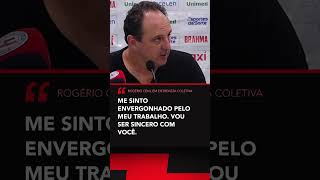 Rogério Ceni muito abalado após derrota do Bahia para o AméricaMG shorts [upl. by Cosme746]