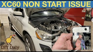 Volvo XC60 non start fault  just clicking FIXED [upl. by Irrac]