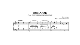 Romanze from Eine Kleine Nachtmusik  Piano [upl. by Shiri]