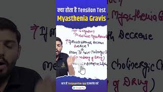 Edrophonium Tensilon Test For Myasthenia Gravis in Hindi By Mahisir TensilonTest Myasthenia Gravis [upl. by Lachance]