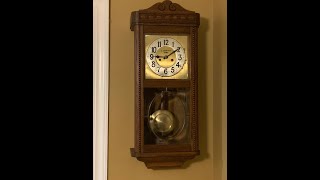 Repair and Restoration of a Pendulum Clock c1910 [upl. by Anilad]