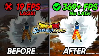 🔧How To Boost FPS FIX Lag And FPS Drops In DRAGON BALL Sparking ZERO✅ Unlock FPS  Best Settings [upl. by Eaton]