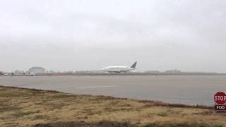 Dreamlifter Lands At McConnell AFB [upl. by Llednohs651]