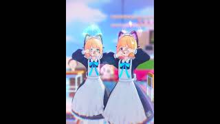 【Blue Archive SHORTS MMD／4K／60FPS】Saiba Momoi × Saiba Midori [upl. by Ekusuy]