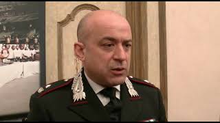 Il maggiore Emanuele Meleleo comandante del Nucleo Carabinieri per la Tutela del Patrimonio Cultural [upl. by Jessabell]