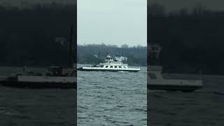 Lake Champlain Ferry coming into Cumberland head [upl. by Arytas]