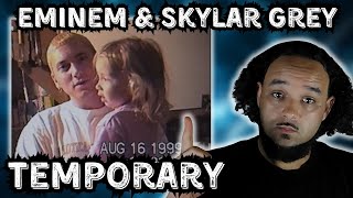 This was AWESOME  Eminem  quotTemporaryquot feat Skylar Grey Official Music Video  Reaction [upl. by Ecnerol324]