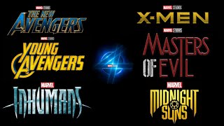 All New Teams Coming to the MCU for Doomsday amp Secret Wars [upl. by Nyleahs]