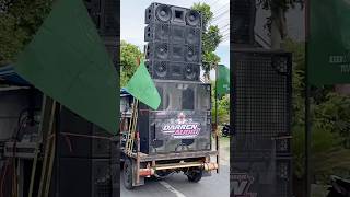 Sound system darren audio 2 sub planar  4 line array dual speaker pawai budaya rejotangan [upl. by Ama]