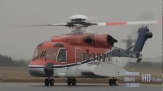 TSS Sikorsky S92 at EKEB [upl. by Shermie]