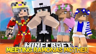 MEETING RAMONAS MOMRAVENS GRANDMA Minecraft Ramona Life wLittleKellyampCarly Custom Roleplay [upl. by Chastain]