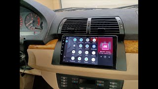 Instalacion Pantalla Carson en BMW X5 E53 [upl. by Erek337]