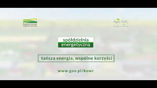 Spółdzielnia energetyczna – tańsza energia wspólne korzyści [upl. by Nichani884]