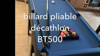 Billard décathlon BT 500 [upl. by Nna534]