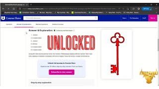 How to UNLOCK Course Hero Answers in 1 Minute  CourseHero  100 WORKING METHOD [upl. by Rosamond407]