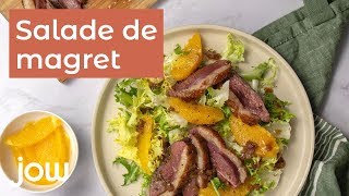 Salade de canard à lorange [upl. by Dinerman]