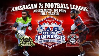 A7FL 2023 Championship  Tampa Nightcrawlers vs Las Vegas Insomniacs a7fl insomniacs [upl. by Athallia]