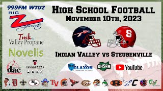 Indian Valley vs Steubenville  OHSAA High School Football from BIG Z Sports  WTUZ [upl. by Latonia]