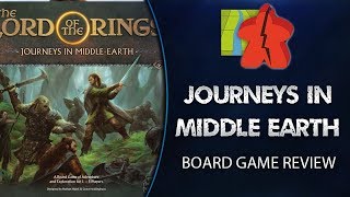 Lord of the Rings Journeys In Middle Earth  Board Game Review [upl. by Sykleb584]