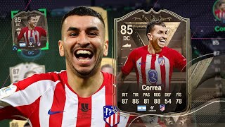 ROTÍSIMOOOO CORREA 85 CENTURIONES REVIEW  EA FC 24 ULTIMATE TEAM [upl. by Ojela]