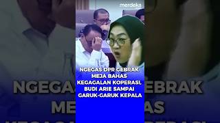 Panas Gebrak Meja DPR Ngegas Keramasi Budi Arie Soal Kegagalan Koperasi merdekadotcom [upl. by Suoivatra]