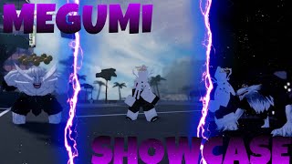 MEGUMI Showcase  How To Get  PROJECT BAKI 3 [upl. by Buyer921]