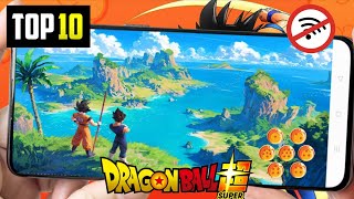 Top 10 Dragon Ball Games For Android amp IOS in 2024  High Graphics OnlineOffline [upl. by Ellebanna]