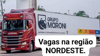 MARONI LOGÍSTICA está contratando carreteiros no nordestegeraldocosta motoristas vaga [upl. by Verbenia]