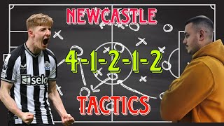 NEWCASTLE  41212 FORMATION CUSTOM TACTICS amp PLAYER INSTRUCTIONS FC 24  FULL GAMEPLAY [upl. by Seedman]