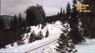 McCloud River RR 18 in snow [upl. by Shaylah]