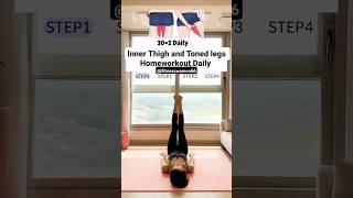 Thigh and toned legs workout for women at home homeworkout thigh legsshorts ytshorts [upl. by Cleve]