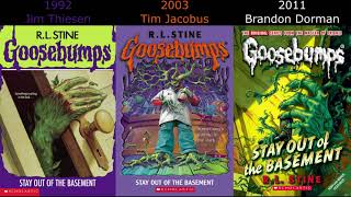 Goosebumps and Classic Goosebumps Covers Comparison [upl. by Aphrodite953]