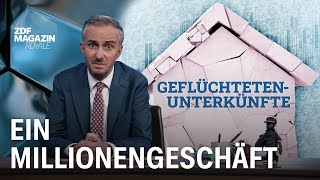 Das Millionengeschäft mit Geflüchtetenunterkünften  ZDF Magazin Royale [upl. by Erdeid]