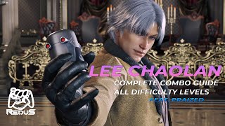 TEKKEN 8  Lee Chaolan  Marvelous Combo Guide  ALL DIFFICULTIES [upl. by Eniamret427]