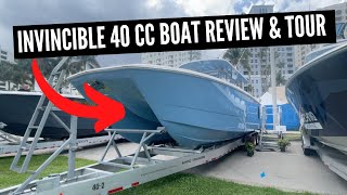 Invincible 40 Catamaran Review amp Boat Tour [upl. by Kiah]