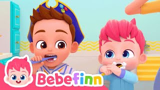 Brush Your Teeth 🦷  EP31  Bebefinn Sing Along  Nursery Rhymes amp Kids Songs [upl. by Roche464]