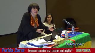 Avec Farida Zerar  Comment ma mère ma transmis ma Kabylité [upl. by Seugirdor]