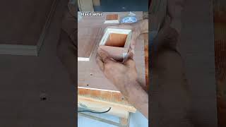 Cara merakit box mini dari multipleks shorts woodworking box project kayu [upl. by Rodrique]