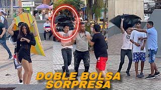 La doble bolsa sorpresa  eres tú o el viralvideo [upl. by Eisso]