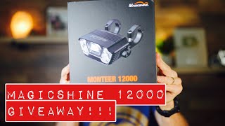 Channel Giveaway Magicshine 12000 [upl. by Llenej]