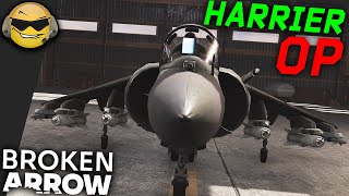 Harrier BEATDOWN  Broken Arrow USA Airborne Gameplay [upl. by Killy695]